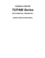 Preview for 1 page of Star Micronics TUP400 Series Technical Manual