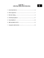 Preview for 5 page of Star Micronics TUP400 Series Technical Manual