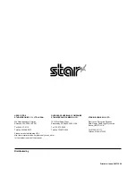 Preview for 80 page of Star Micronics TUP400 Series Technical Manual