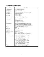 Preview for 8 page of Star Micronics TUP452-24 Specification And Operation Manual