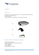 Preview for 12 page of Star Microwave SM Sygnus SHC User Manual