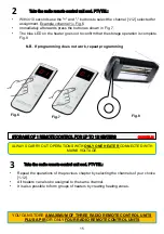 Preview for 15 page of Star Progetti 550/20BR Operating Instructions Manual