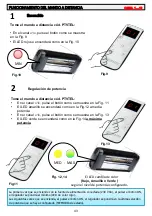 Preview for 43 page of Star Progetti 550/20BR Operating Instructions Manual