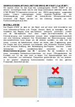 Preview for 28 page of Star Progetti STAR7 BLUEAPP BOX Operating Instructions Manual