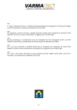 Preview for 33 page of Star Progetti Varma Tec ECOWRG/7 Assembly Instructions Manual