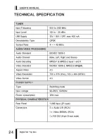 Preview for 25 page of star sat SR-X1500D TITANIUM User Manual