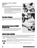 Preview for 16 page of STAR TRAC FITNESS P-RB Owner'S Manual