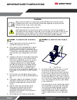 Preview for 3 page of Star Trac 4-RB Owner'S Manual