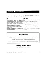 Preview for 11 page of Star Trac 4100 Step Owner'S Manual