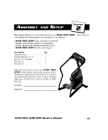 Preview for 19 page of Star Trac 4100 Step Owner'S Manual