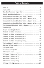 Preview for 3 page of Star Trac 728-0005 Installation And Service Manual