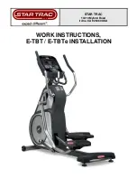 Star Trac E-TBT Installation Manual preview