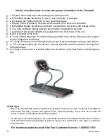 Preview for 24 page of Star Trac E-TRxe Work Instructions