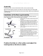 Preview for 4 page of Star Trac Spinner Bike NXT 7000 Service Manual