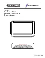 Preview for 1 page of Star Trac StairMaster Owner'S Manual