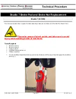 Star track fitness Studio 7 Technical Procedure preview
