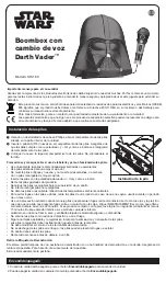 Предварительный просмотр 7 страницы Star Wars Darth Vader  SW-160 Manual