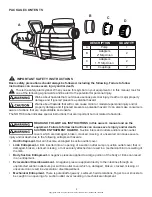 Preview for 2 page of Star 025191 1.65HP Manual