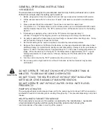 Preview for 4 page of Star 11 QUART Installation And Operation Instructions Manual