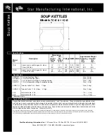 Preview for 2 page of Star 11C-B Specification Sheet