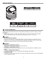 Preview for 2 page of Star 148004 Operating Manual