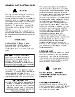 Preview for 2 page of Star 255B Operating Instructions Manual