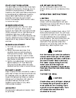 Preview for 4 page of Star 255B Operating Instructions Manual