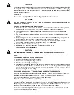 Preview for 3 page of Star 35SSC STEAMRO Installation And Operation Instructions Manual