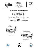 Star 615M Installation And Operating Instructions Manual preview