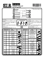 Предварительный просмотр 1 страницы Star 65-3023 Manual