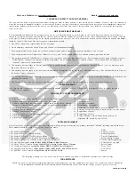 Preview for 14 page of Star 802H Installation And Operating Instructions Manual