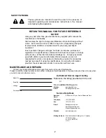 Preview for 2 page of Star 824MA Installation And Operating Instructions Manual