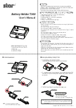 Preview for 1 page of Star Battery Holder T300 User Manual