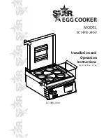 Preview for 1 page of Star EC14PB-240V Installation And Operation Instructions Manual