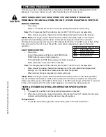 Preview for 7 page of Star FS1D Operation Instructions Manual