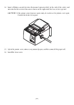 Предварительный просмотр 28 страницы Star futurePRNT ECO TSP100 Hardware Manual