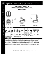 Preview for 2 page of Star GR14SPTA Specification Sheet