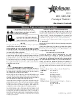 Star Holman R2E-12BK-208 Installation Instructions Manual preview