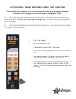 Preview for 9 page of Star Holman R2E-12BK-208 Installation Instructions Manual