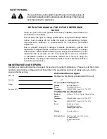 Preview for 2 page of Star HPD1ARB SPD1ARB SPD1HP Assembly, Installation And Operation Instructions