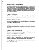 Preview for 3 page of Star Multi-Font XR-1020 User Manual