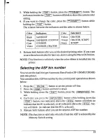 Preview for 61 page of Star Multi-Font XR-1020 User Manual