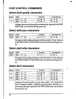 Preview for 74 page of Star Multi-Font XR-1020 User Manual