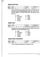 Preview for 75 page of Star Multi-Font XR-1020 User Manual