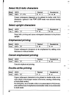 Preview for 76 page of Star Multi-Font XR-1020 User Manual