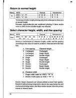 Preview for 86 page of Star Multi-Font XR-1020 User Manual