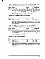 Preview for 105 page of Star Multi-Font XR-1020 User Manual