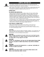 Preview for 5 page of Star RTW14E Installation And Operation Instructions Manual