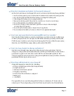 Preview for 2 page of Star SM-S200 Battery Manual