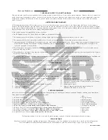 Preview for 7 page of Star SPDE1ARB Installation And Operation Instructions Manual